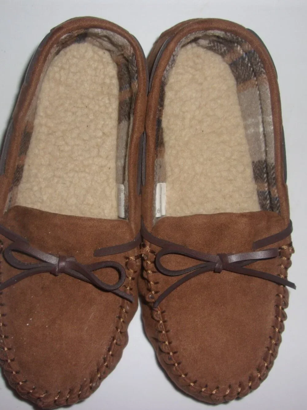 Big Boys Fleece lined Moccasins